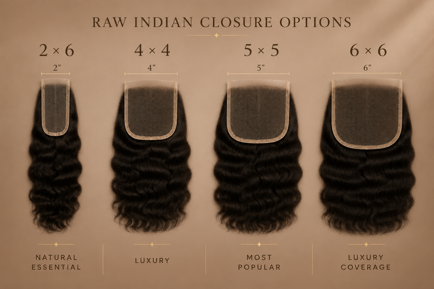 Indian Curly HD Lace Closure (6x6)